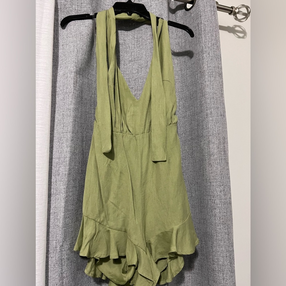 Francesca’s size medium halter romper